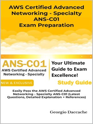 cover image of AWS Certified Advanced Networking--Specialty ANS-C01 Exam Preparation
